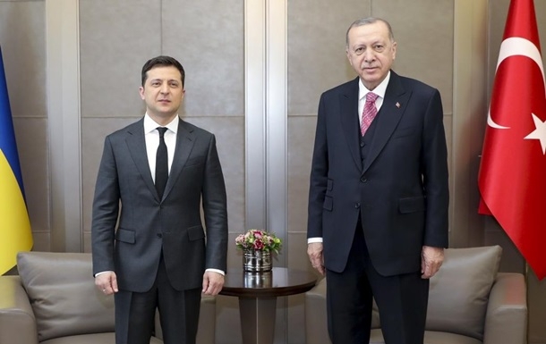 В Офисе президента рассказали о темах переговоров Зеленского и Эрдогана