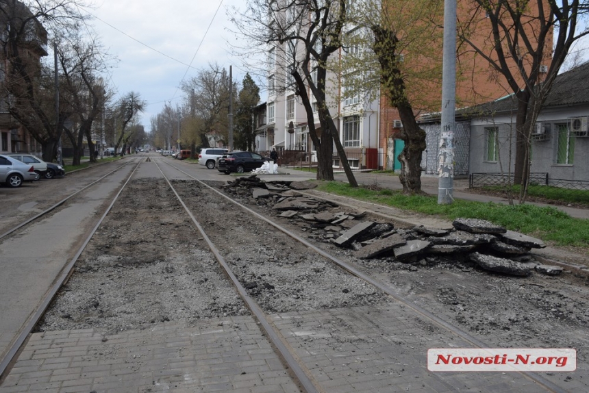 В Николаеве продолжили ремонт многострадальной улицы Потемкинской – дорога перекрыта   