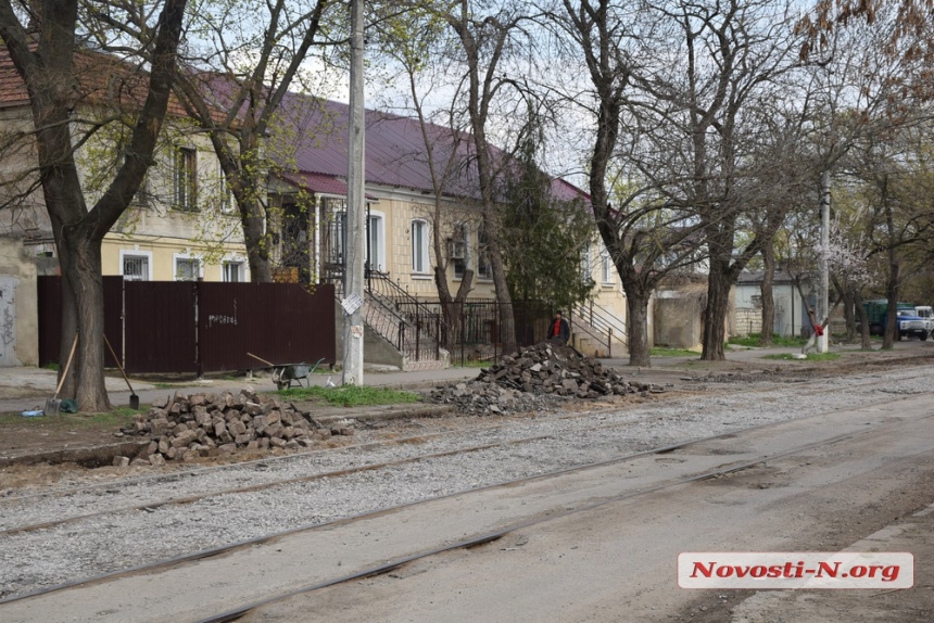 В Николаеве продолжили ремонт многострадальной улицы Потемкинской – дорога перекрыта   