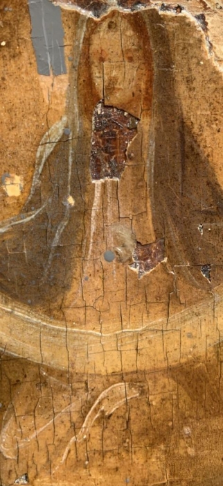 В Очакове на свалке нашли древнюю икону Святого Николая  