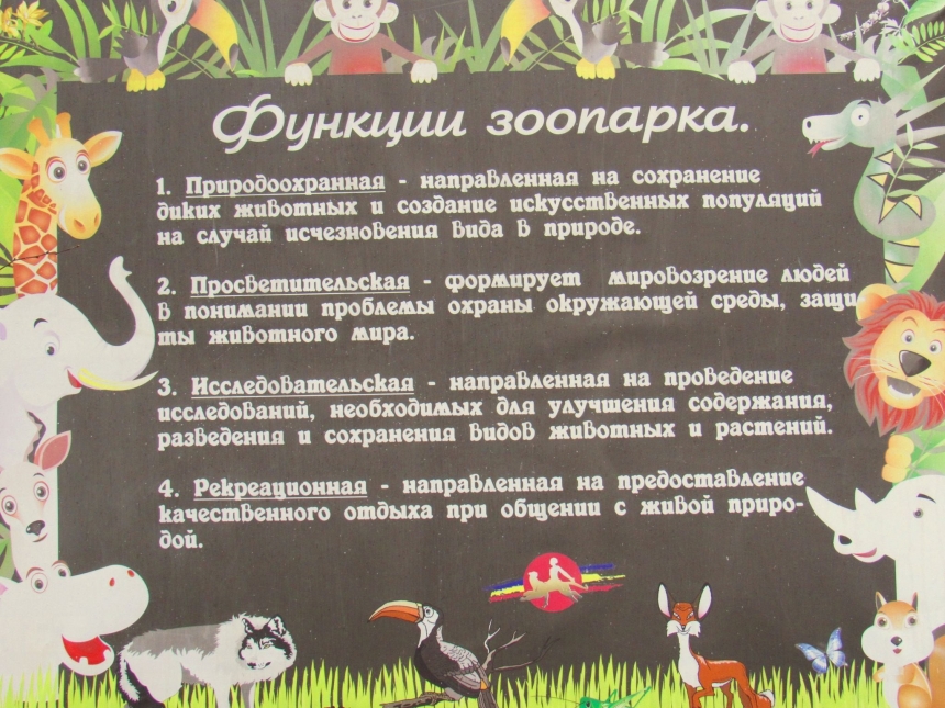 В Николаевском зоопарке отпраздновали день экологических знаний