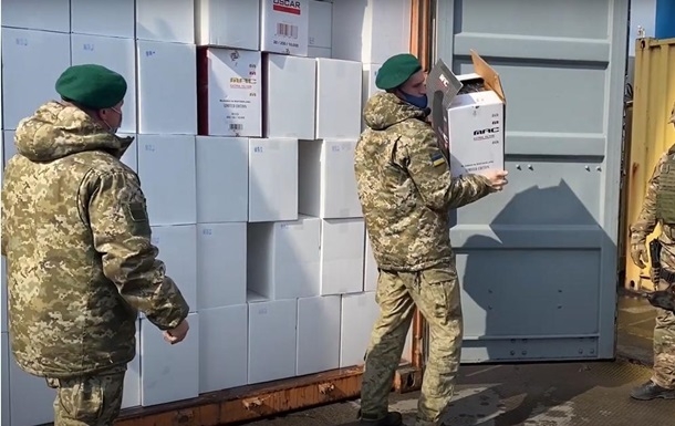 В Одесском порту изъяли контрабандные сигареты на сумму около 145 млн гривен 