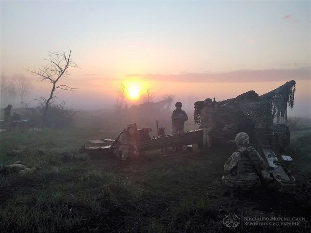 В Николаевской области артиллеристы учились оборонять морское побережье
