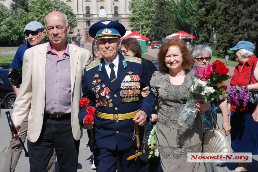 Военный летчик из Николаева отметил 99-й День рождения