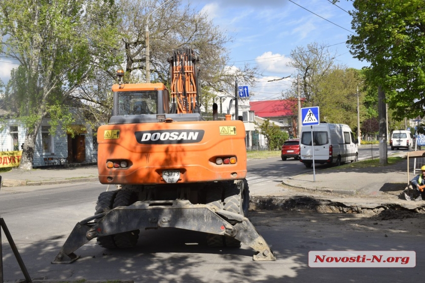 Замена коллектора: в Николаеве перекроют ул. Большую Морскую