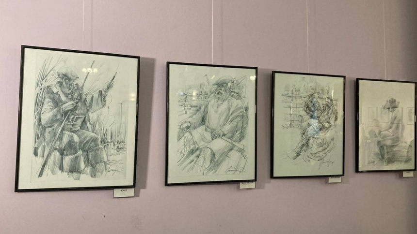 «33 витязя»: в Николаеве открыли выставку работ Сергея Пантелейчука   