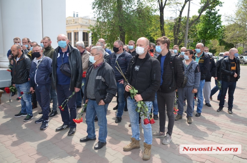 В Одессе провожают в последний путь Вячеслава Симченко