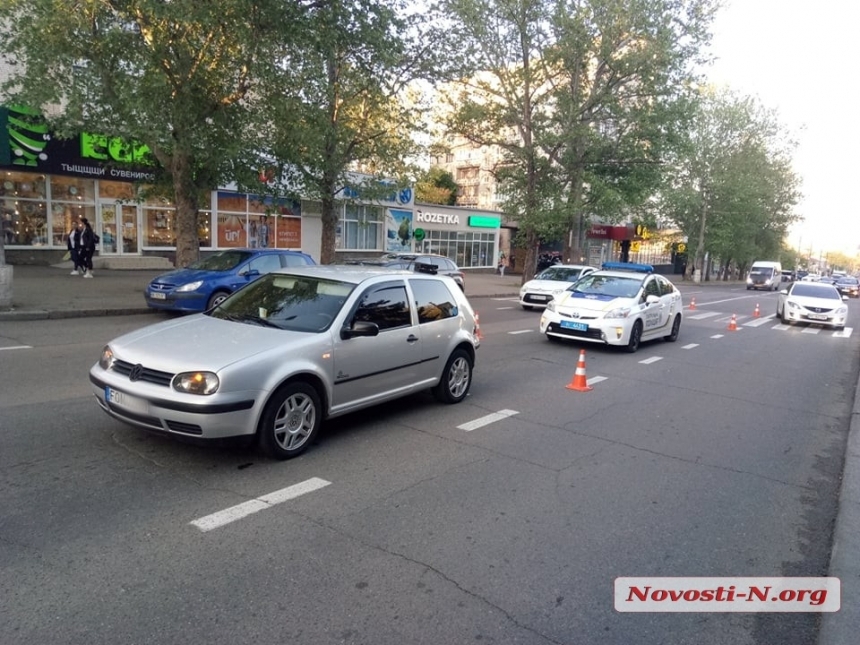В Николаеве задержали водителя, который сбил ребенка на пешеходном переходе