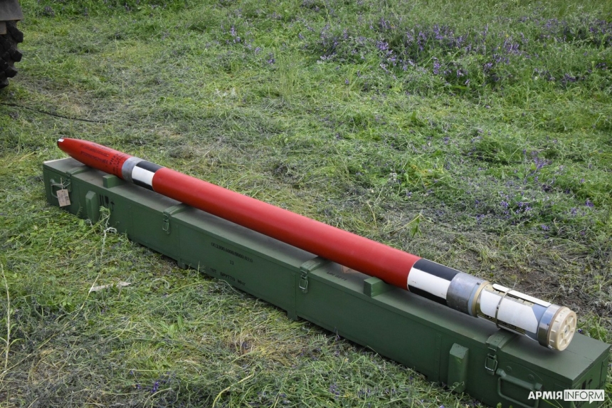 В Николаевской области на «Широком лане» испытали 122-мм реактивный снаряд
