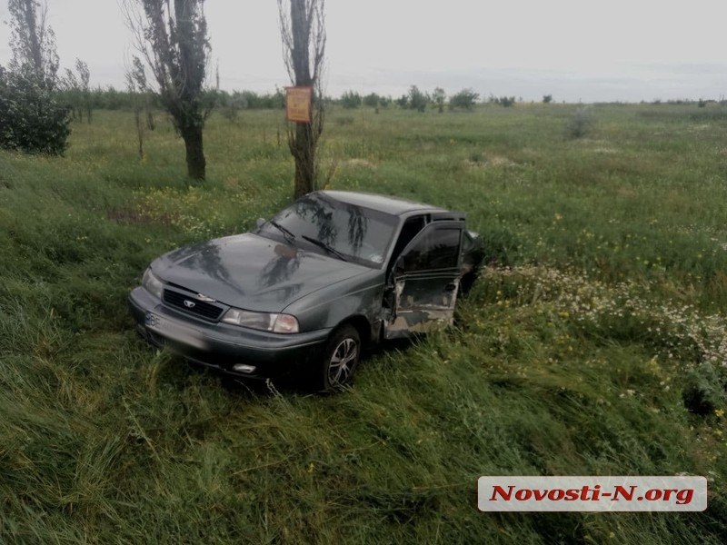 Под Николаевом столкнулись Audi и Daewoo- пострадала женщина