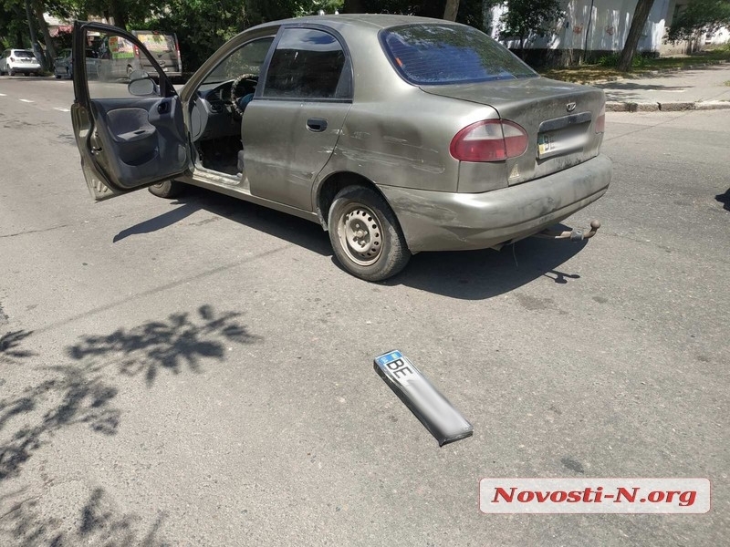 Подробности ДТП в центре Николаева: сбежавший водитель был с признаками опьянения