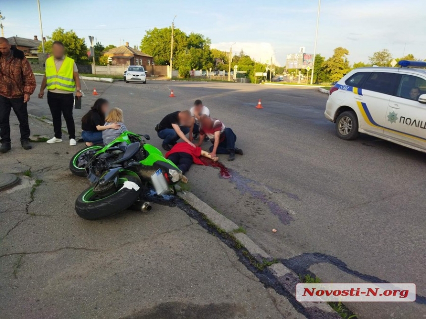 Мотоциклист разбился насмерть на мосту в Первомайске