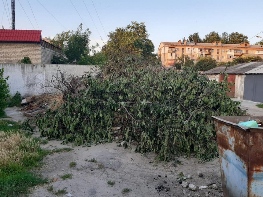 В Николаеве в праздничные дни город засыпало мусором (фото)