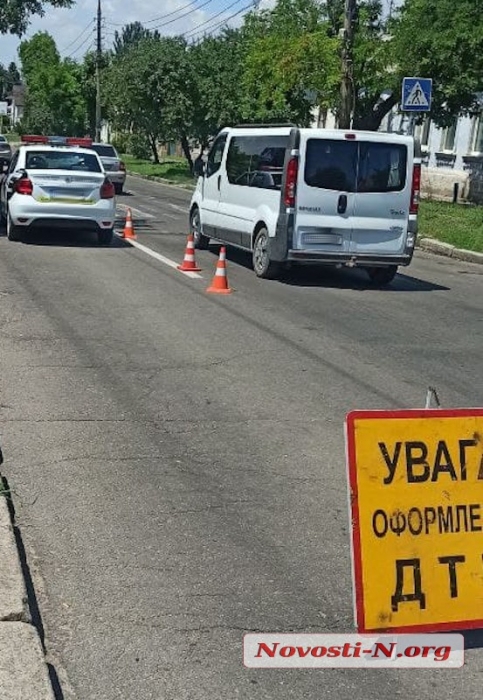 В Николаеве автомобиль охранной фирмы сбил пенсионера