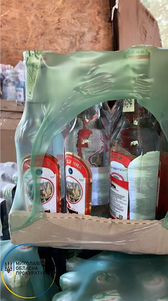 Налоговики изъяли у жителей Николаева полтонны водки без акциза на ₴400 тысяч