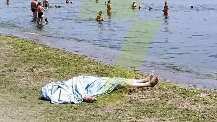 На пляже в Одессе тело дедушки пролежало около четырех часов - рядом спокойно отдыхали люди