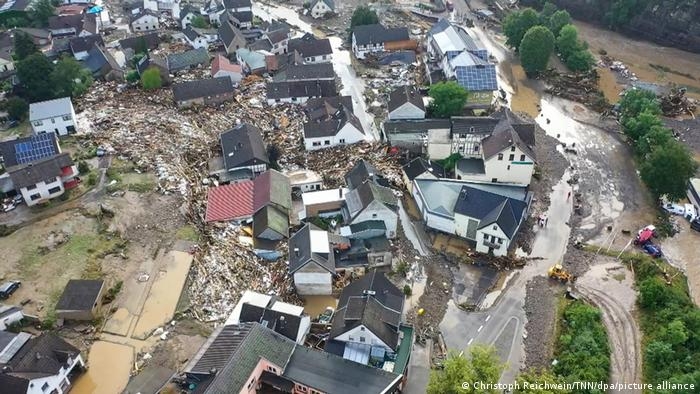 Потоп в Германии: 59 человек погибли, 1 300 пропали без вести