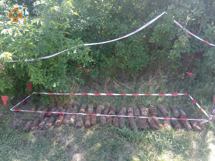 В Николаеве на стройплощадке нашли еще 41 взрывоопасный предмет