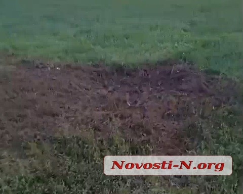 Снаряд с Широколановского полигона под Николаевом залетел в село