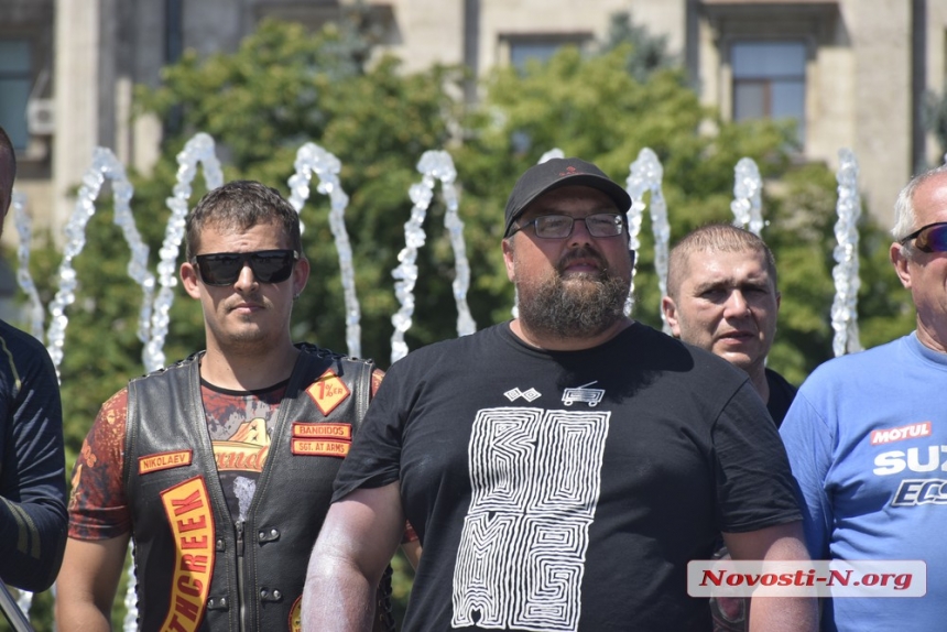«Мотопробег единства-2021» посетил Николаев (фоторепортаж)
