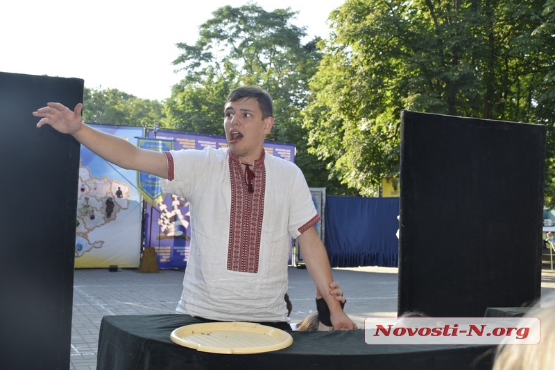 В Николаеве состоялось карнавальное шествие и концерт театра кукол (фото)