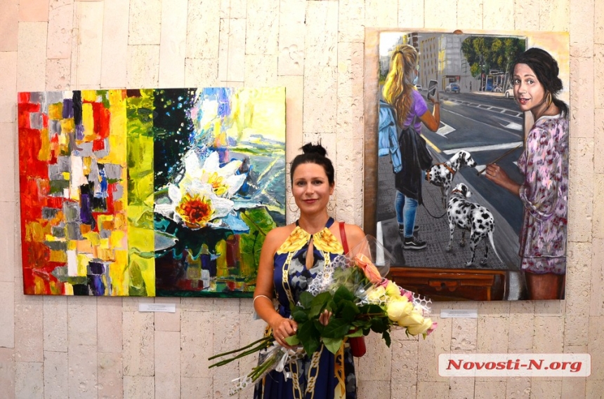 На выставке в Николаеве, посвященной 30-летию Независимости Украины, представлены работы из Европы