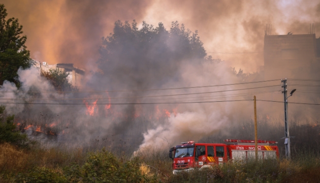 Возле Иерусалима масштабные лесные пожары: эвакуировали жителей пяти поселений