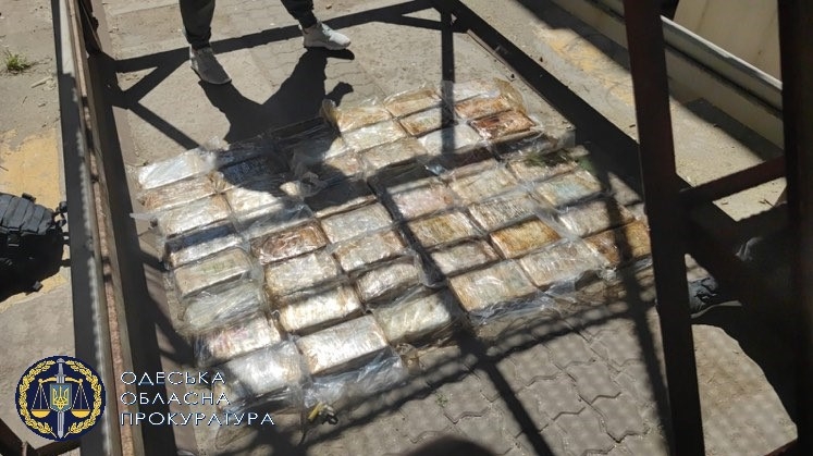 В Одесской области обнаружили партию кокаина стоимостью 10 млн долларов