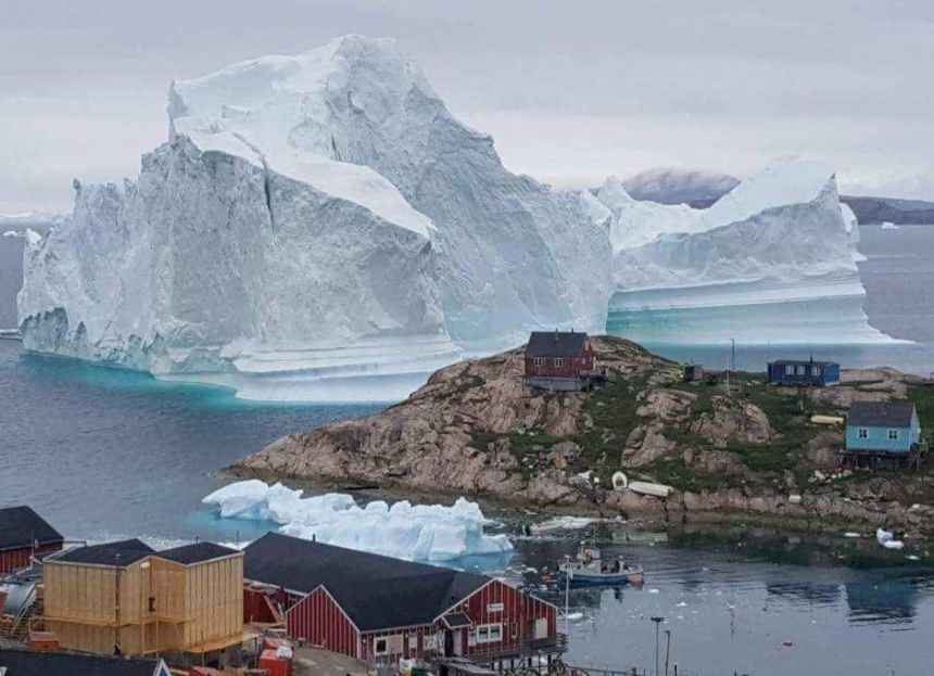 В Гренландии впервые за 70 лет пошел дождь