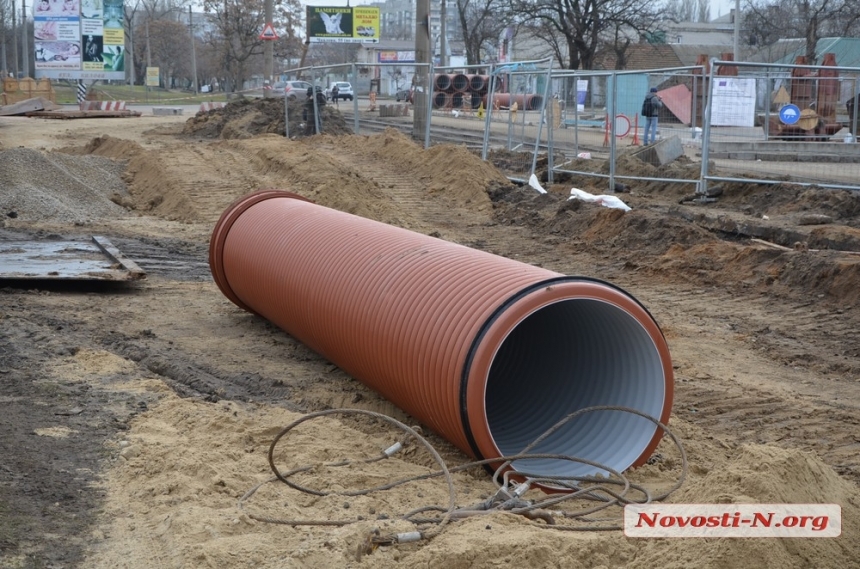 В сентябре в Николаеве начнутся работы по замене канализационного коллектора на Флотской