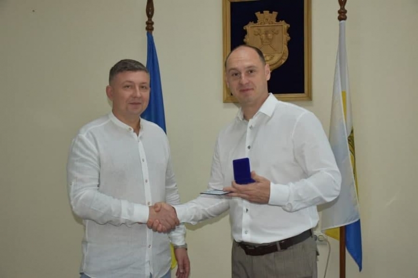 Александр Дьяченко награжден знаком отличия председателя ОГА