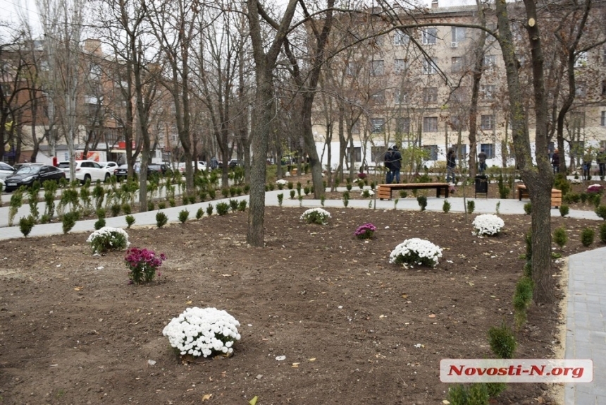 В Николаеве почти за миллион реконструируют еще один сквер