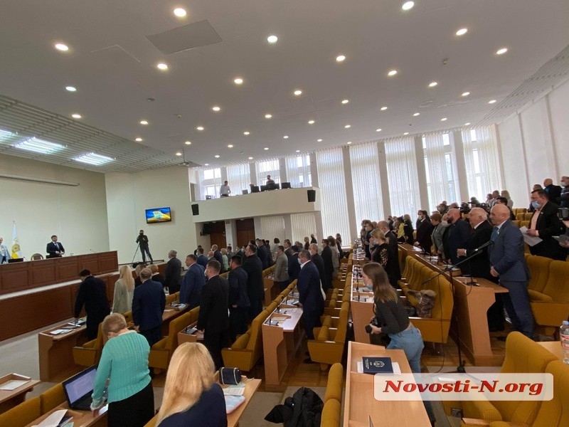 Депутаты Николаевского облсовета 29 сентября соберутся на сессию