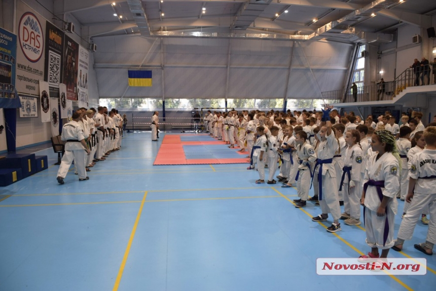 В Николаеве 200 участников приехали на Кубок Юга Украины по Араши Карате (фото)