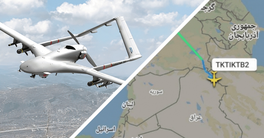 Карта маршрутов авиации зафиксировала полет Bayraktar из Николаева в Иран: разгорелся скандал