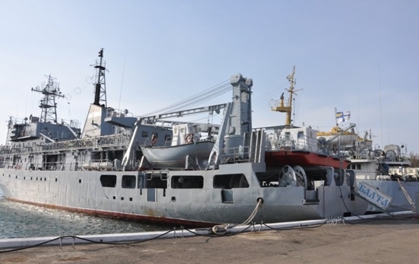 Появилось видео повреждений, которые получил корабль ВМС Украины в результате ЧП