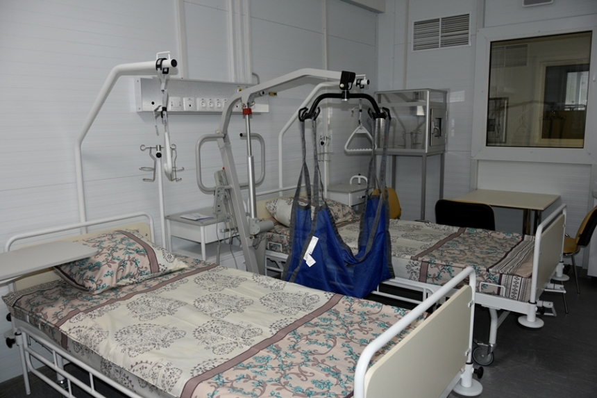«Антиковидный госпиталь», построенный НГЗ, принял уже более тысячи пациентов (фото)