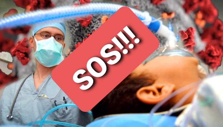 В Вознесенске катастрофическая ситуация: кислорода для «ковидных» пациентов осталось на пару дней