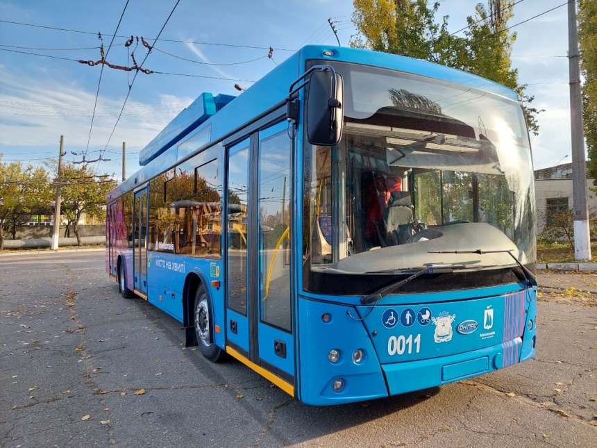 С понедельника в Николаеве на маршруты выйдут еще два новых троллейбуса