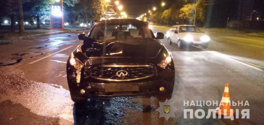 В Харькове девушка на Infiniti насмерть сбила женщину-пешехода