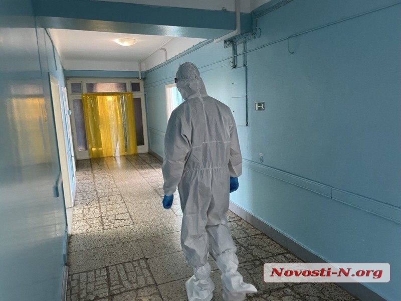 На стационарном лечении в николаевских больницах находятся 1714 человек с Covid-19