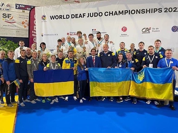 Дефлимпийская сборная Украины заняла первое общекомандное место на чемпионате мира