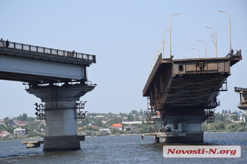 В Николаеве на следующей неделе разведут мосты
