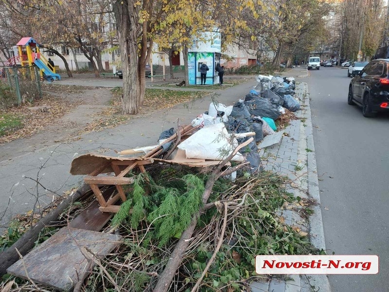 Горы мусора по дороге к дому мэра Сенкевича убрали за одно утро