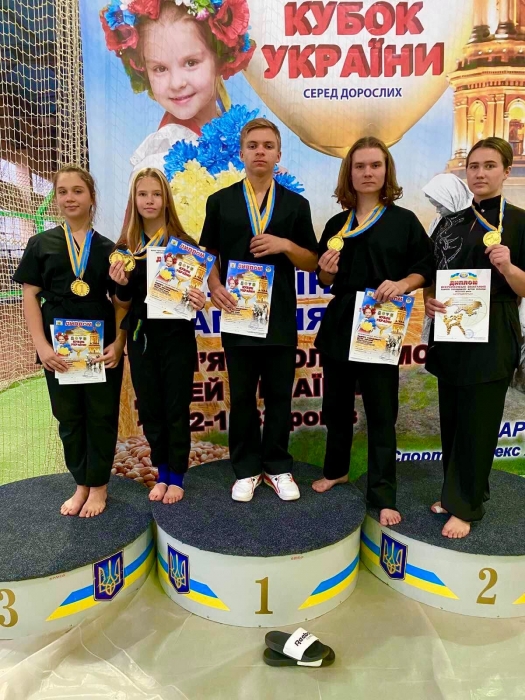 Николаевские кикбоксеры заняли первое место на Кубке Украины