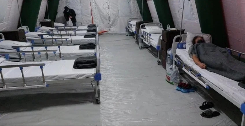 В Херсонской области сворачивают мобильный госпиталь для больных коронавирусом