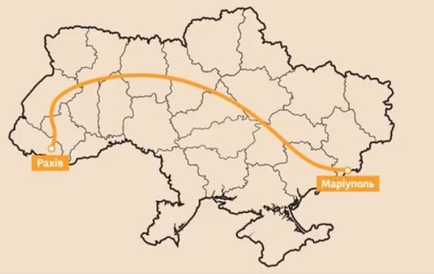 «УЗ» показала самый длинный в Украине маршрут поезда