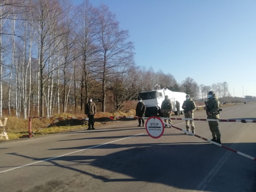 На границе Украины и Беларуси установили дополнительные посты