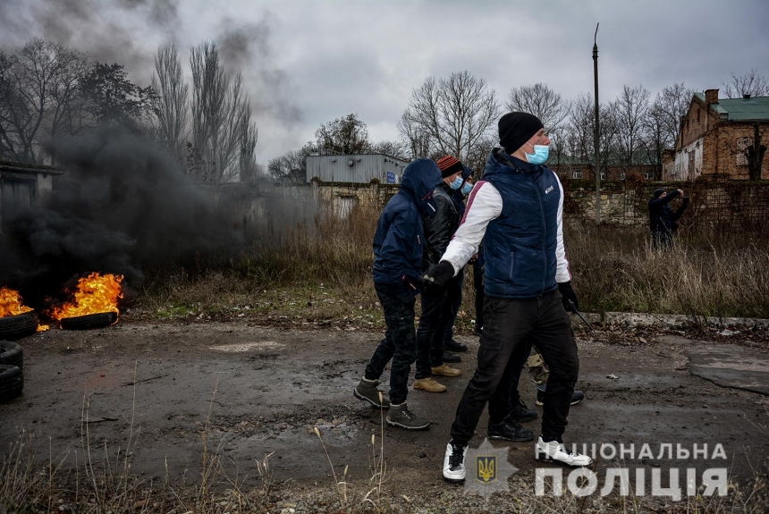 В Николаеве правоохранители учились пресекать массовые беспорядки (фото)