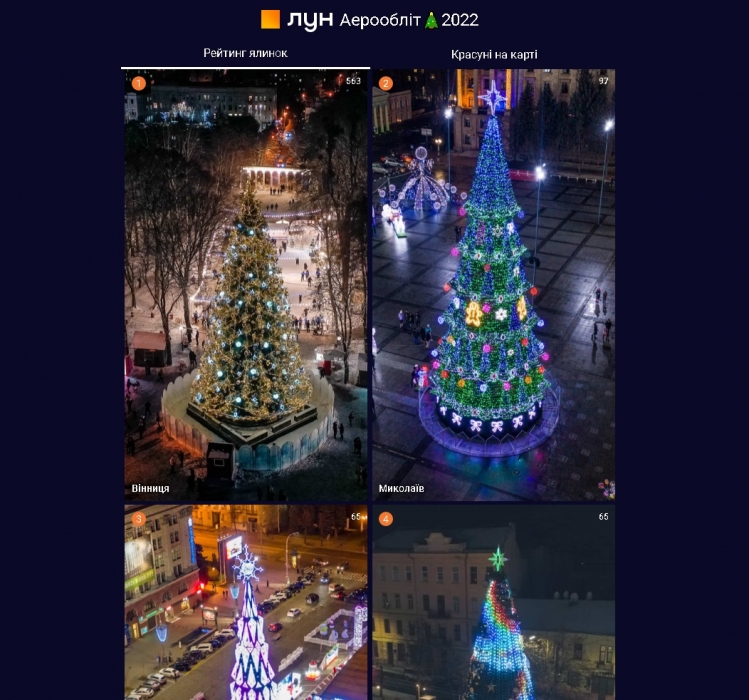 «Пока на втором месте»: главная елка Николаева может стать лучшей в Украине